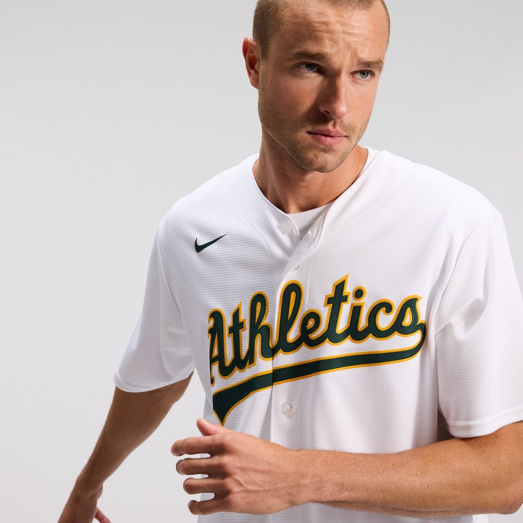 Athletics Home Replica Team Jersey | White