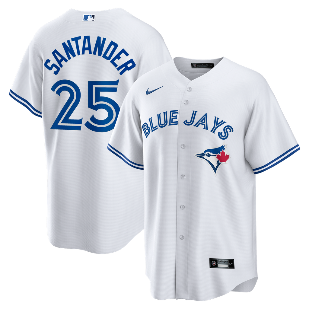 Toronto Blue Jays Anthony Santander Home Replica Jersey | White