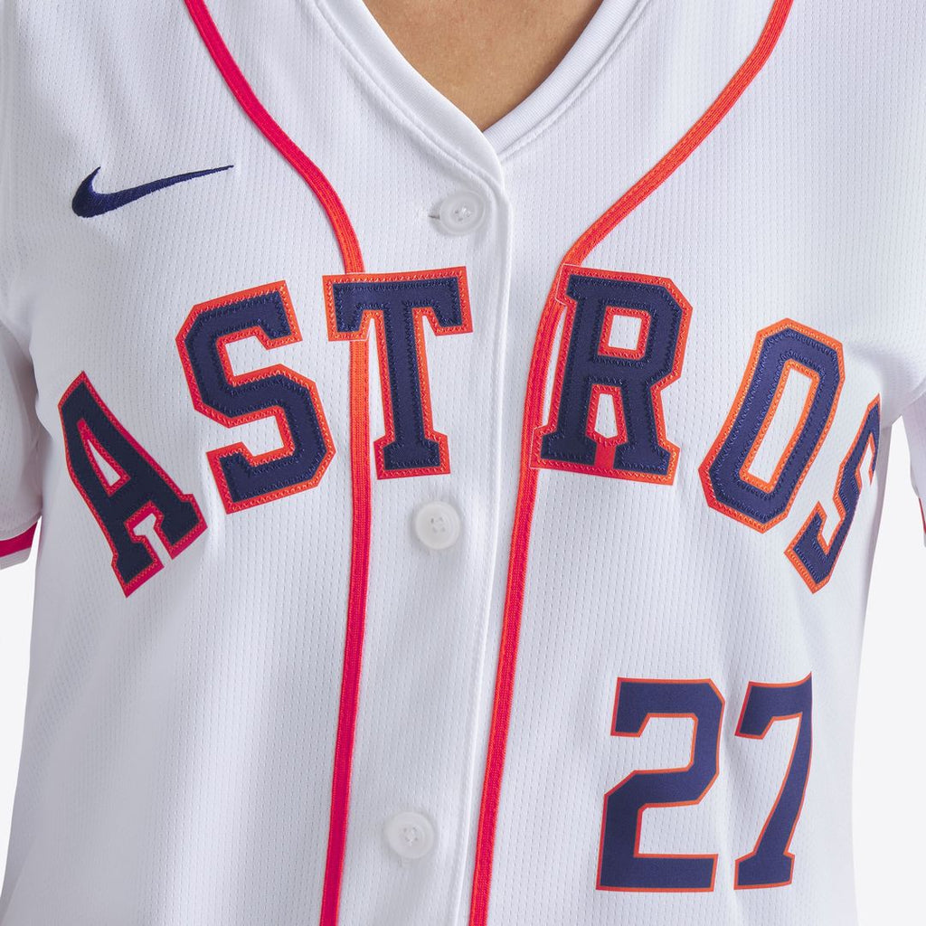 Houston Astros Jose Altuve Women's Home Limited Jersey | White