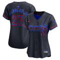 Toronto Blue Jays Vladimir Guerrero Jr. Women's 2024 City Connect Limited Jersey | Navy