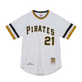 Pittsburgh Pirates Roberto Clemente Cooperstown Authentic Jersey | White