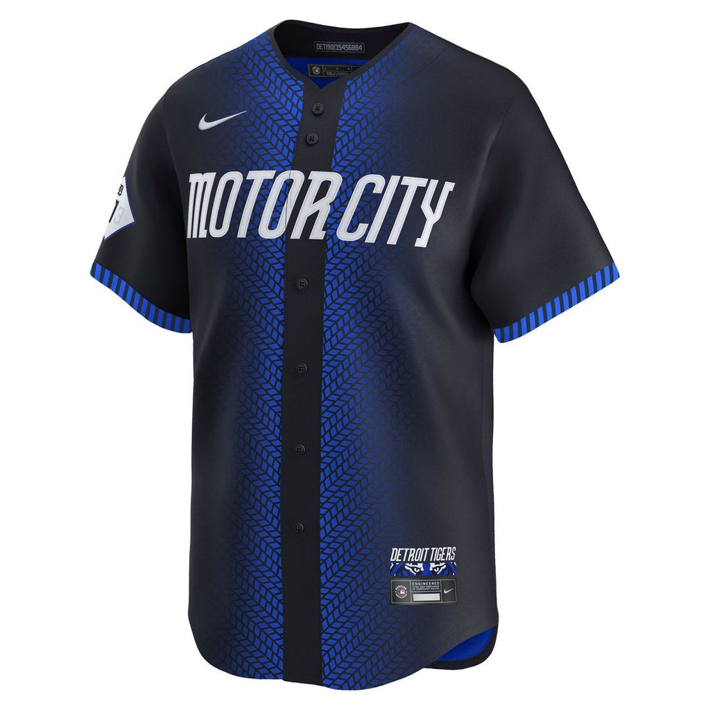 Detroit Tigers Tarik Skubal City Connect Limited Jersey | Navy