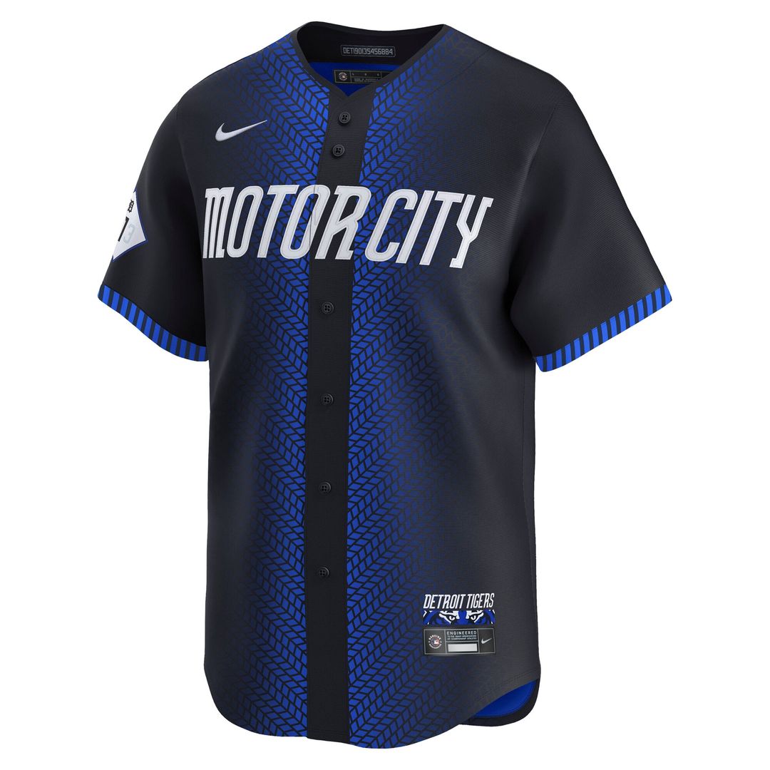 Detroit Tigers Tarik Skubal City Connect Limited Jersey | Navy