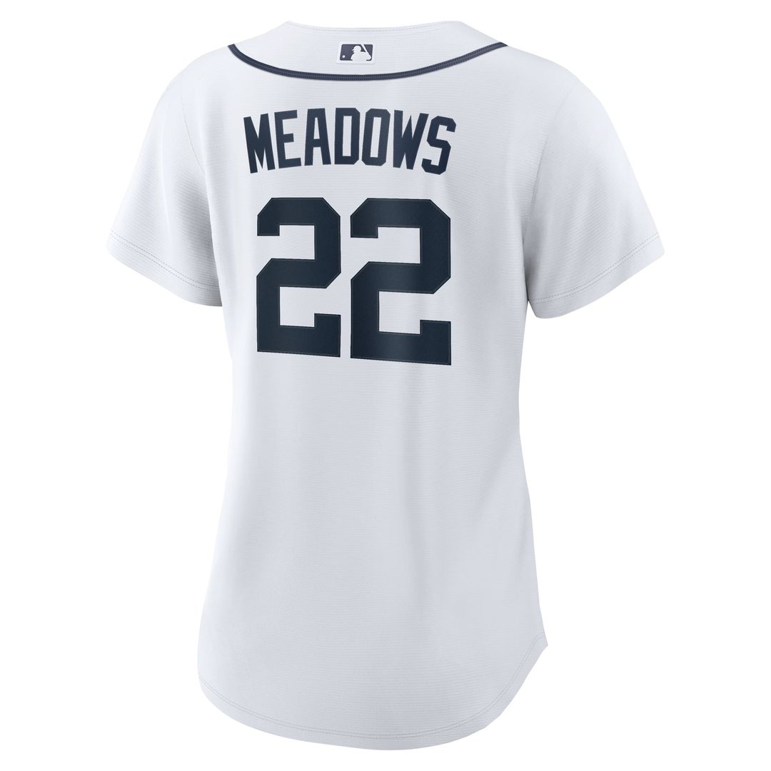 Detroit Tigers Parker Meadows Women's Home Replica Jersey | White