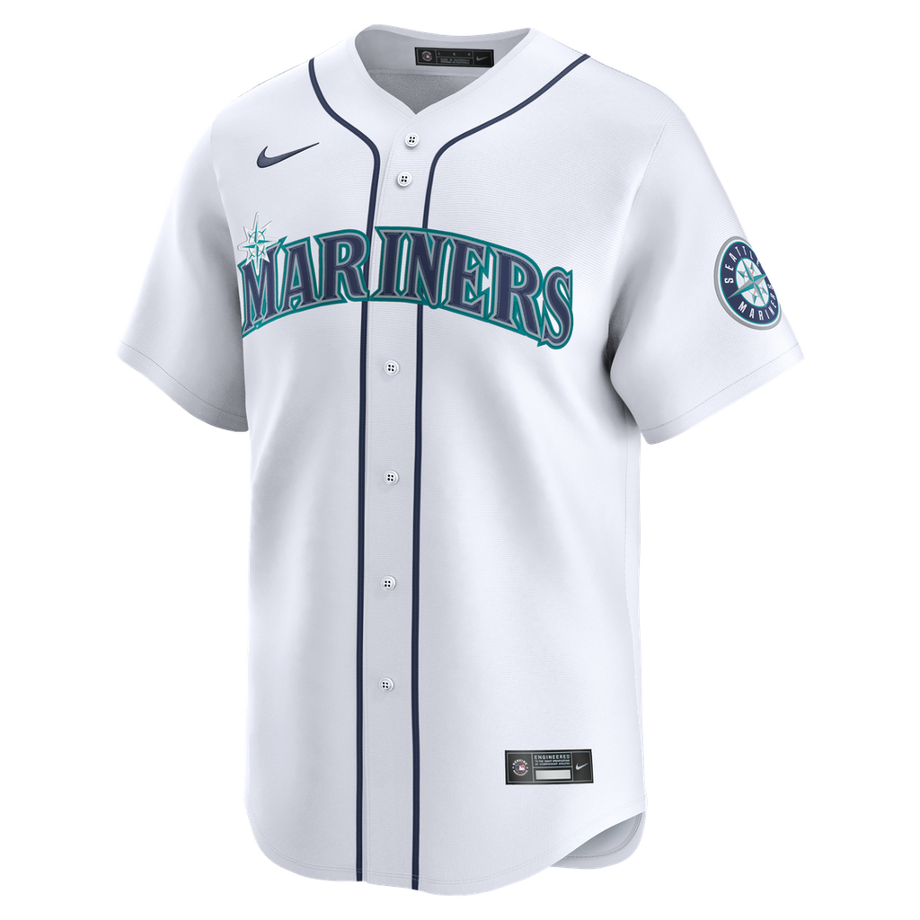 Seattle Mariners Josh Naylor Home Limited Jersey | White