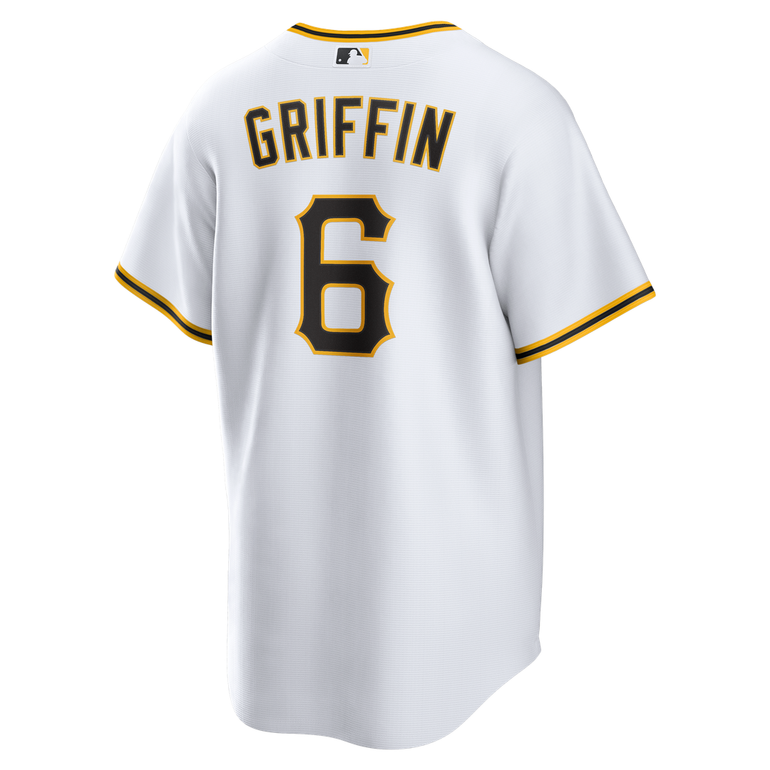 Pittsburgh Pirates Konnor Griffin Home Replica Jersey | White