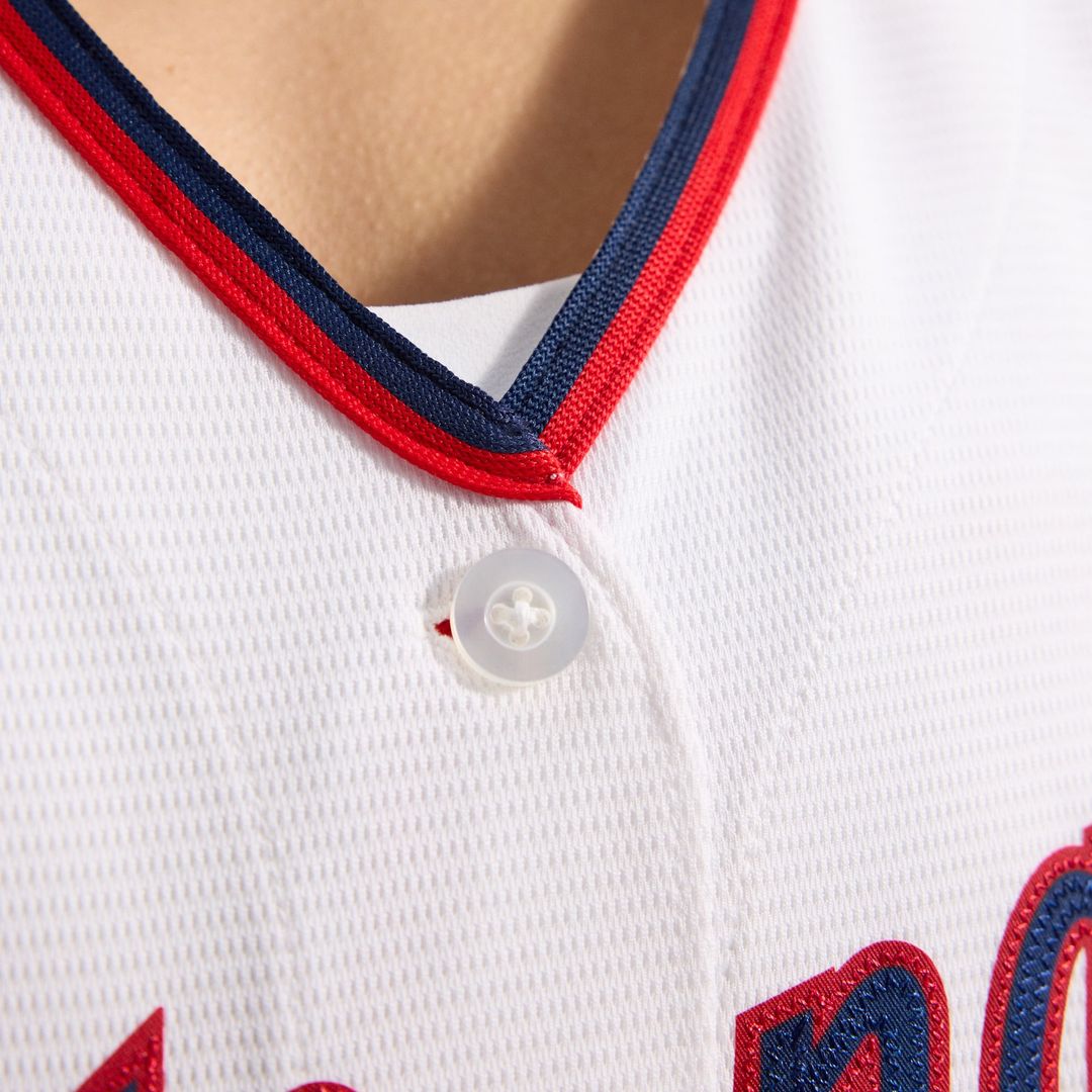Washington Nationals CJ Abrams Women's Home Replica Jersey | White