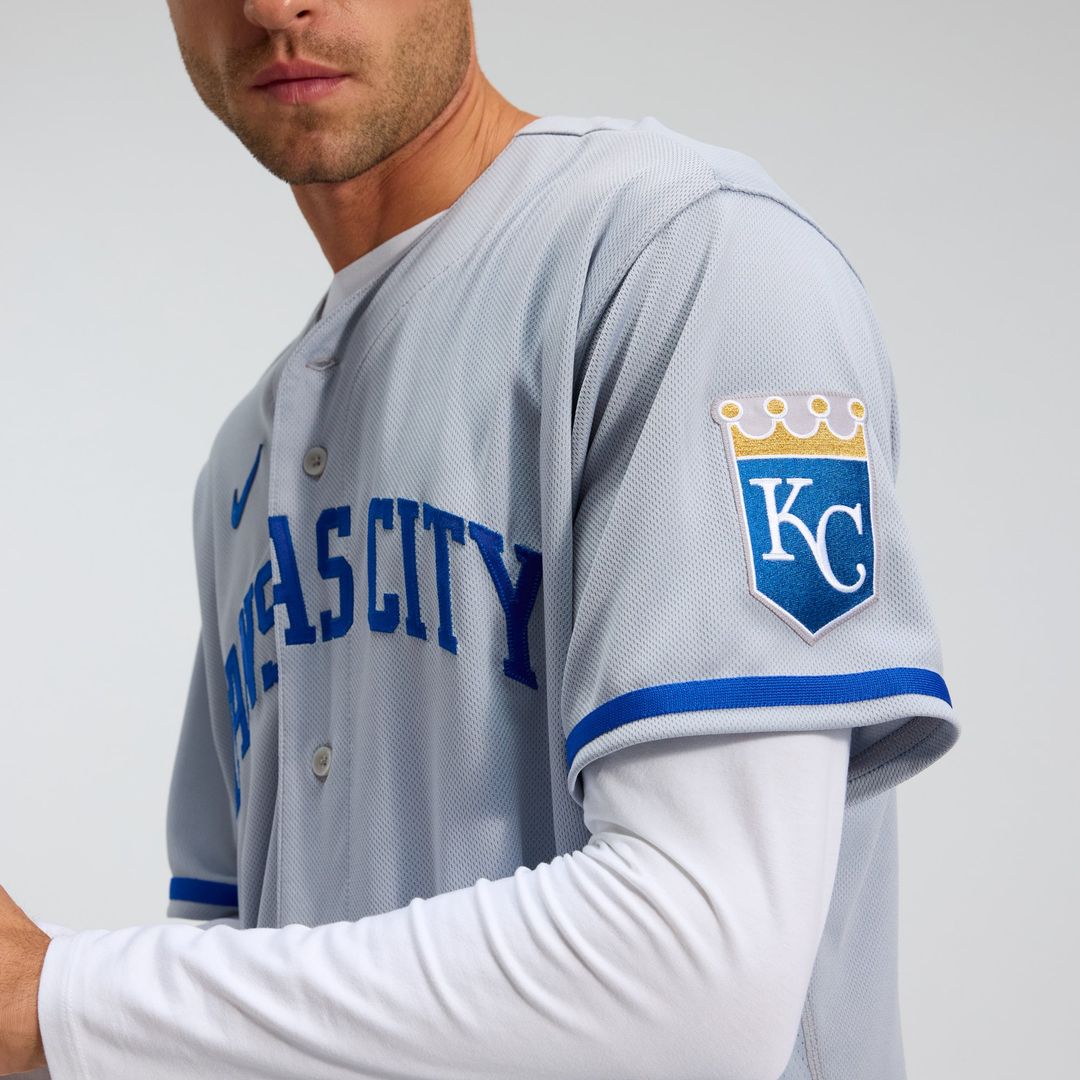 Kansas City Royals 2022 Road Authentic Jersey | Gray