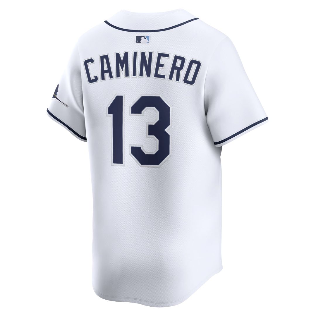 Tampa Bay Rays Junior Caminero Home Limited Jersey | White