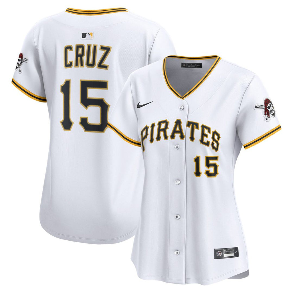 Pittsburgh Pirates Oneil Cruz Women's Home Limited Jersey | White