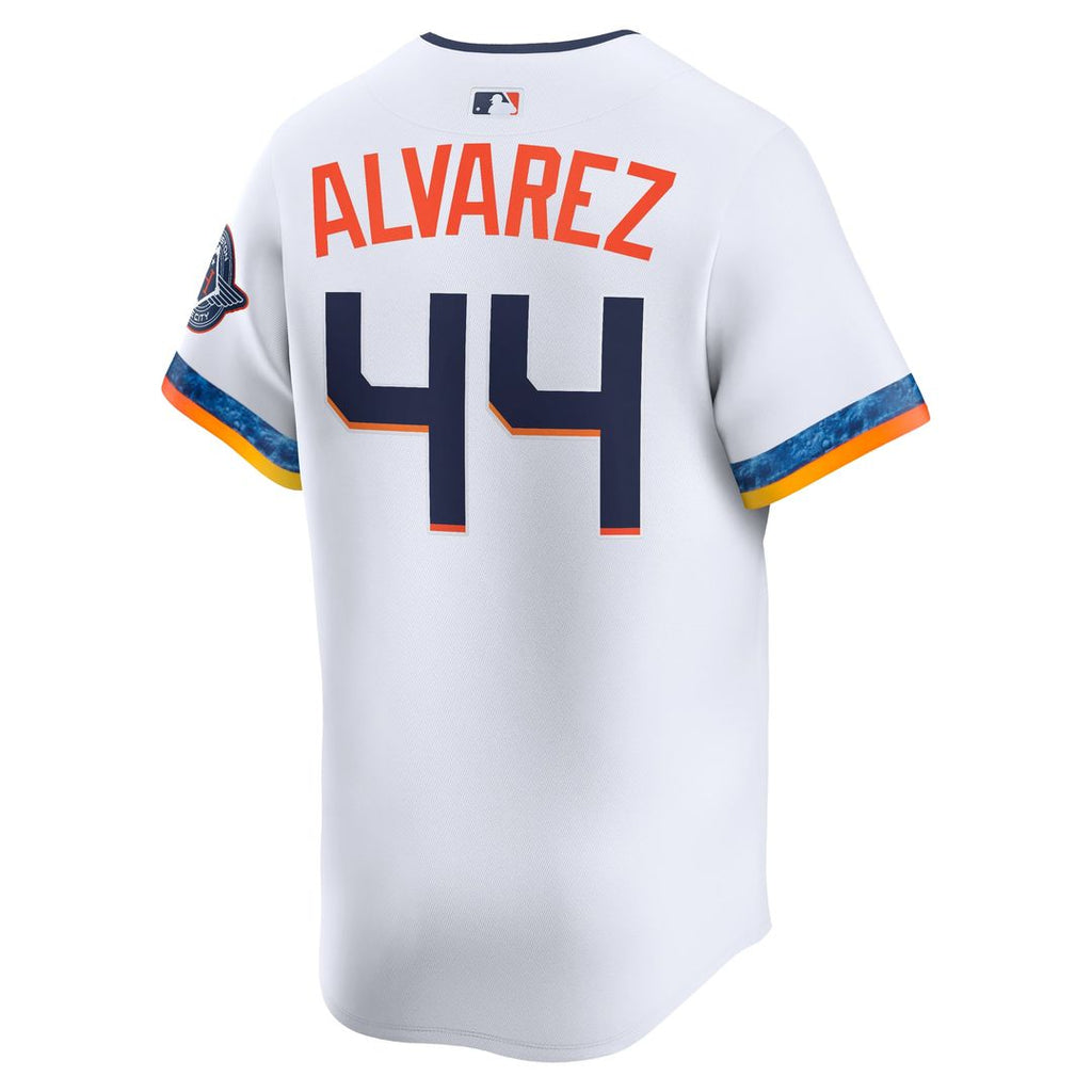 Houston Astros Yordan Alvarez 2025 City Connect Limited Jersey | White
