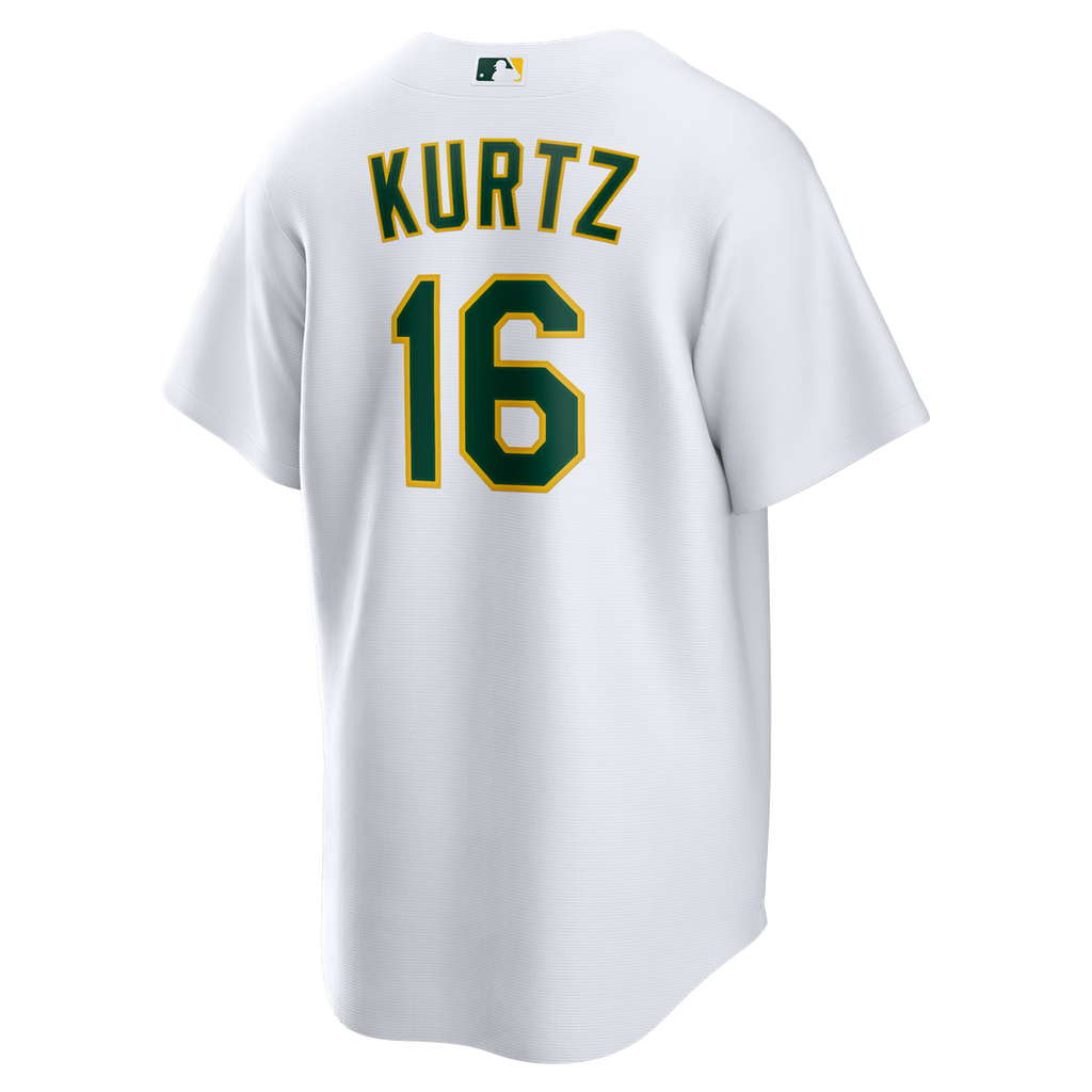 Athletics Nick Kurtz Home Replica Jersey | White