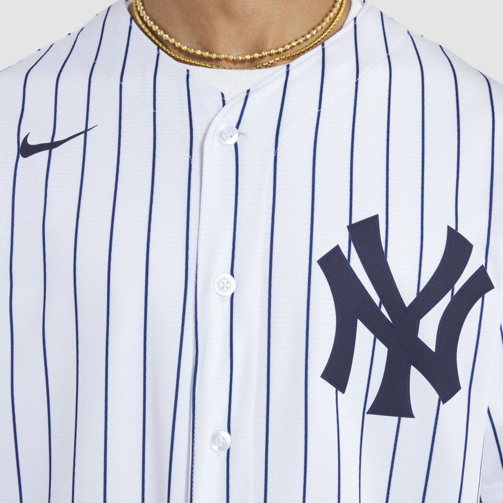 New York Yankees CC Sabathia 2025 Baseball Hall of Fame Name & Number Retired Replica Jersey | White