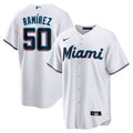 Miami Marlins Agustín Ramírez Home Replica Jersey | White