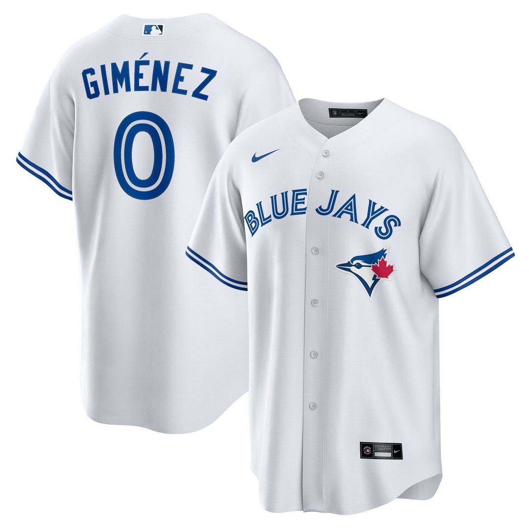 Toronto Blue Jays Andres Gimenez Home Replica Jersey | White