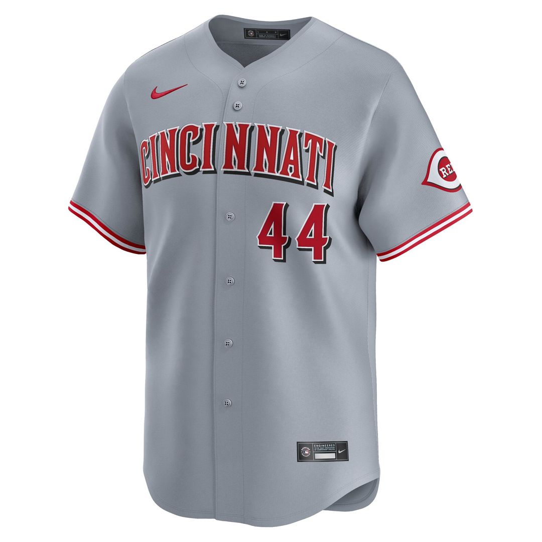 Cincinnati Reds Elly De La Cruz Road Limited Jersey | Gray