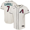 Arizona Diamondbacks Corbin Carroll Youth Home Stadium Jersey | Cream