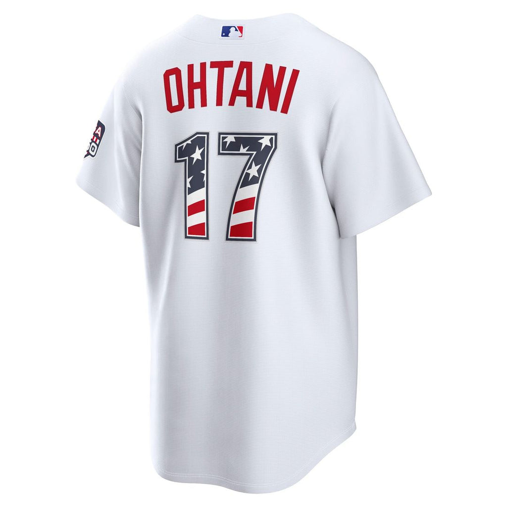 Los Angeles Dodgers Shohei Ohtani USA 250 Fourth of July Home Stadium Jersey | White