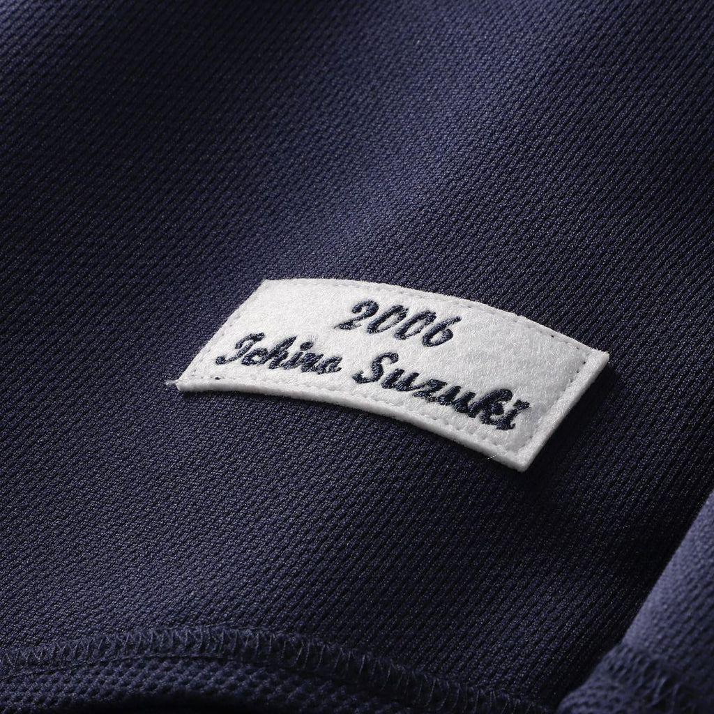 Seattle Mariners Ichiro Suzuki 2006 Cooperstown Mesh Batting Practice Button-Up Jersey | Navy