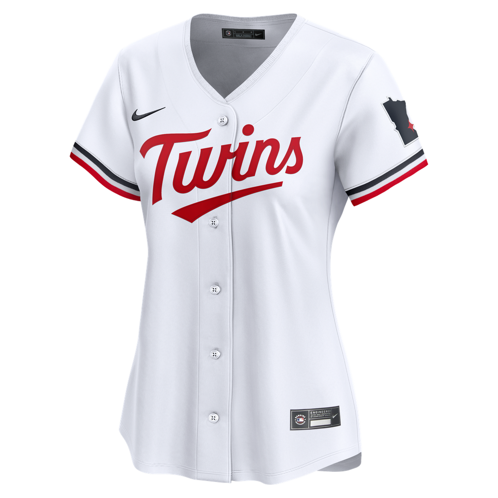 Minnesota Twins Women's Home Limited Jersey | White