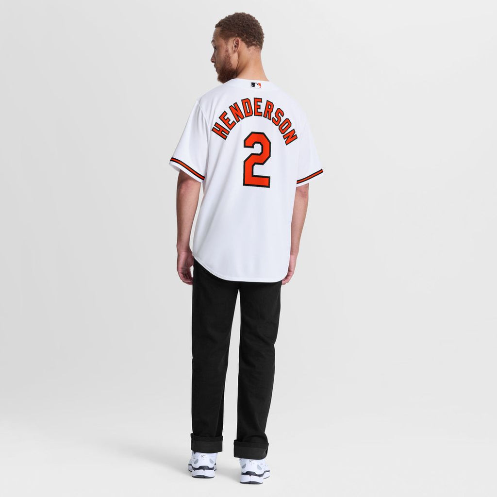 Baltimore Orioles Gunnar Henderson Home Replica Jersey | White