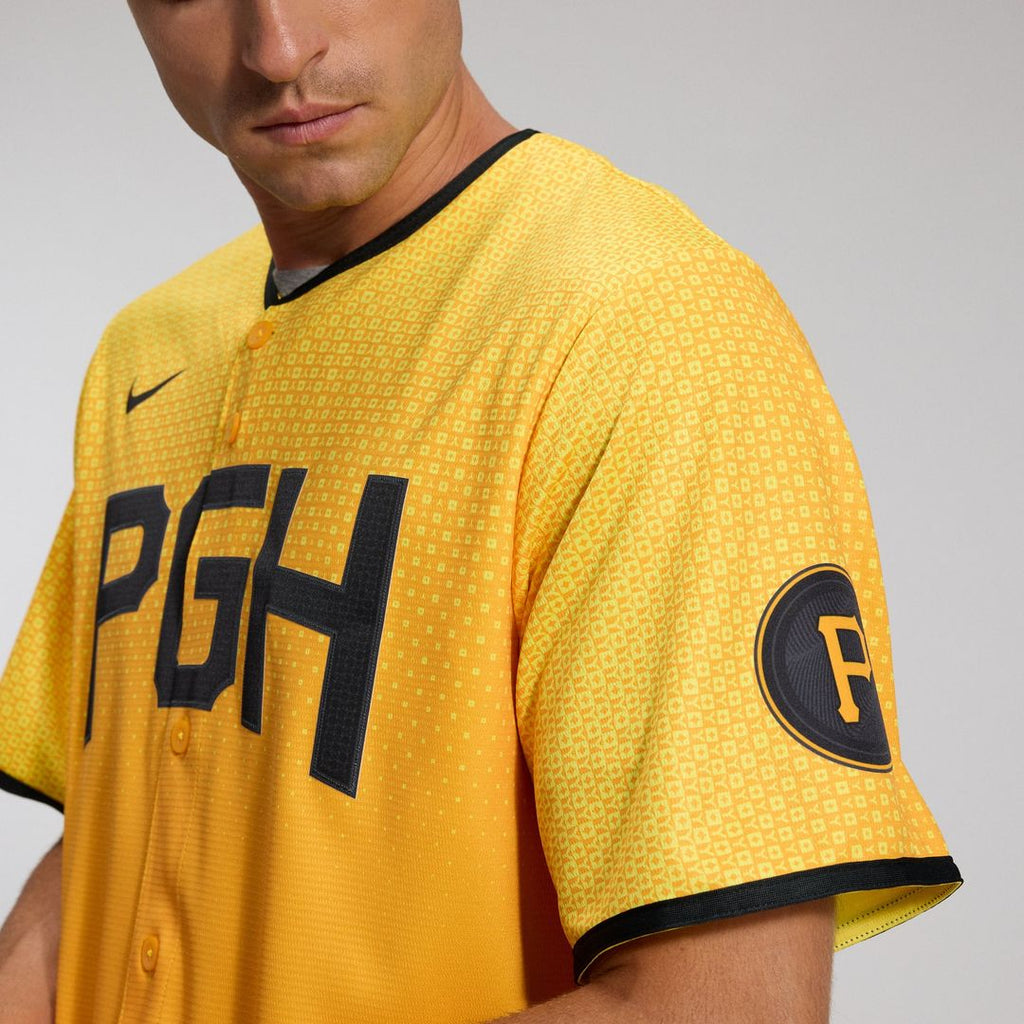 Pittsburgh Pirates City Connect Replica Jersey | Gold