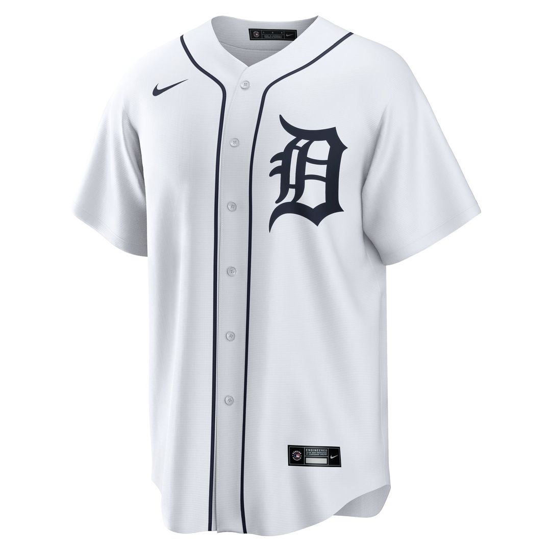 Detroit Tigers Zach McKinstry Home Replica Jersey | White