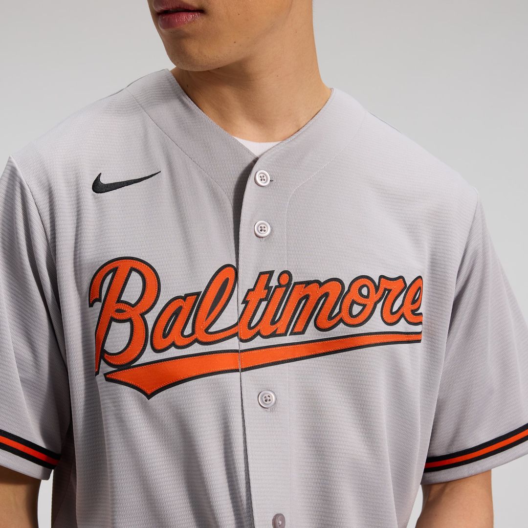 Baltimore Orioles Road Replica Team Jersey | Gray