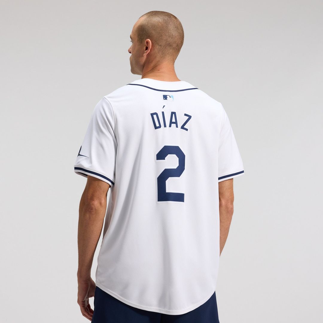 Tampa Bay Rays Yandy Diaz Home Limited Jersey | White