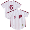 Philadelphia Phillies Jimmy Rollins 2003 Cooperstown Authentic Jersey | White