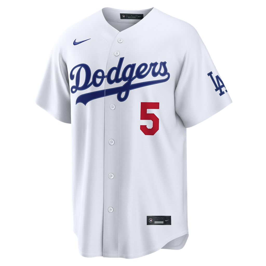Los Angeles Dodgers Freddie Freeman Home Stadium Jersey | White