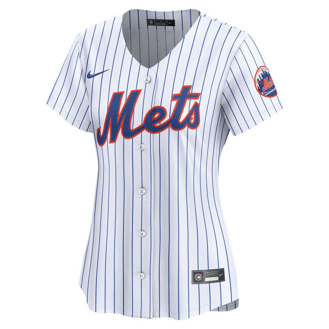 New York Mets Women's Home Limited Jersey | White