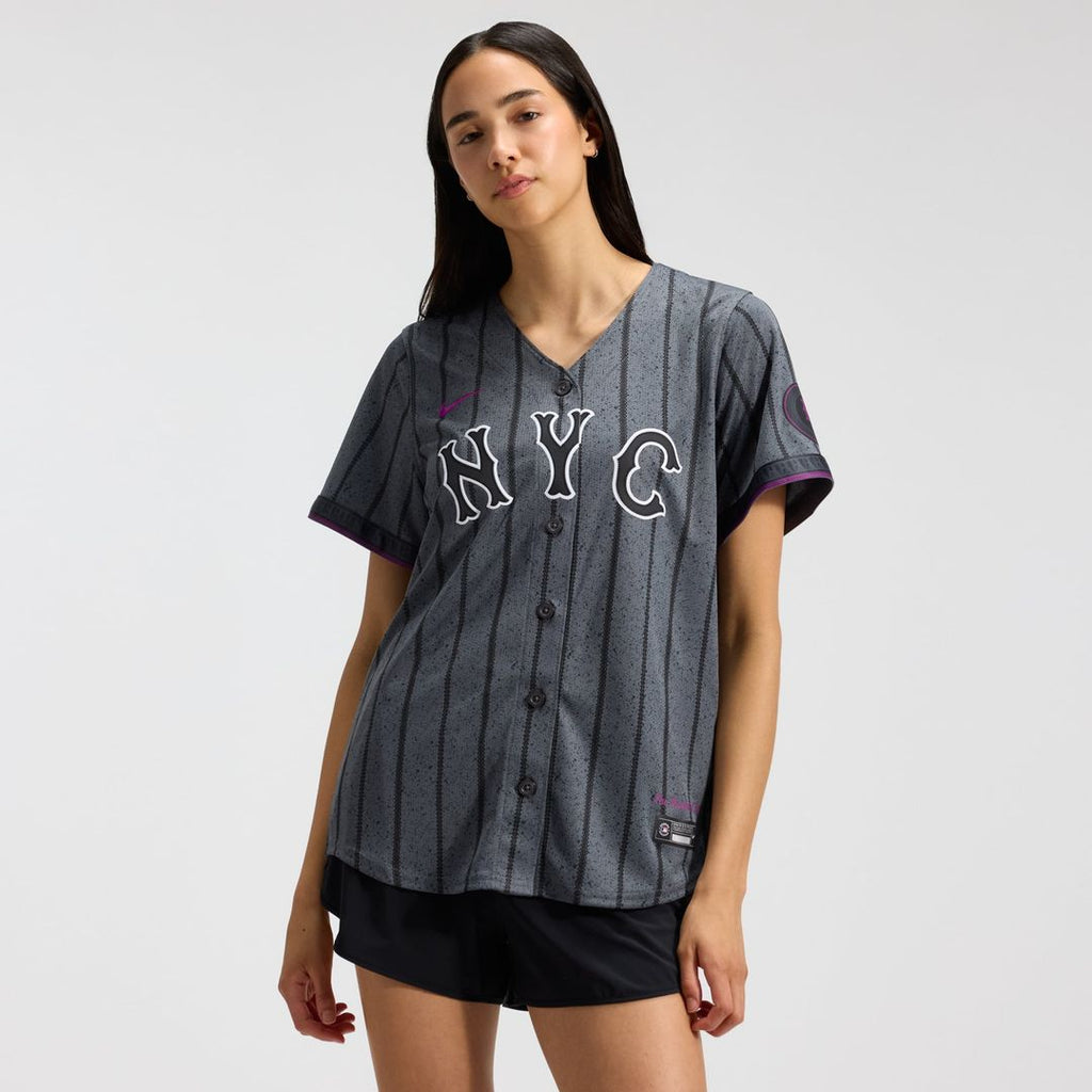 New York Mets Women's City Connect Limited Jersey | Gray