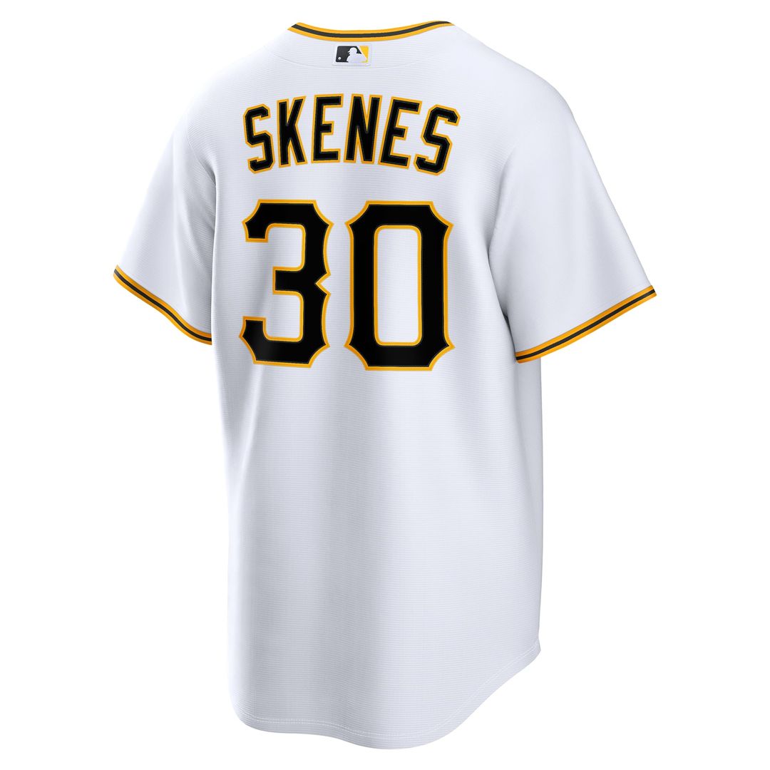 Pittsburgh Pirates Paul Skenes Home Replica Jersey | White