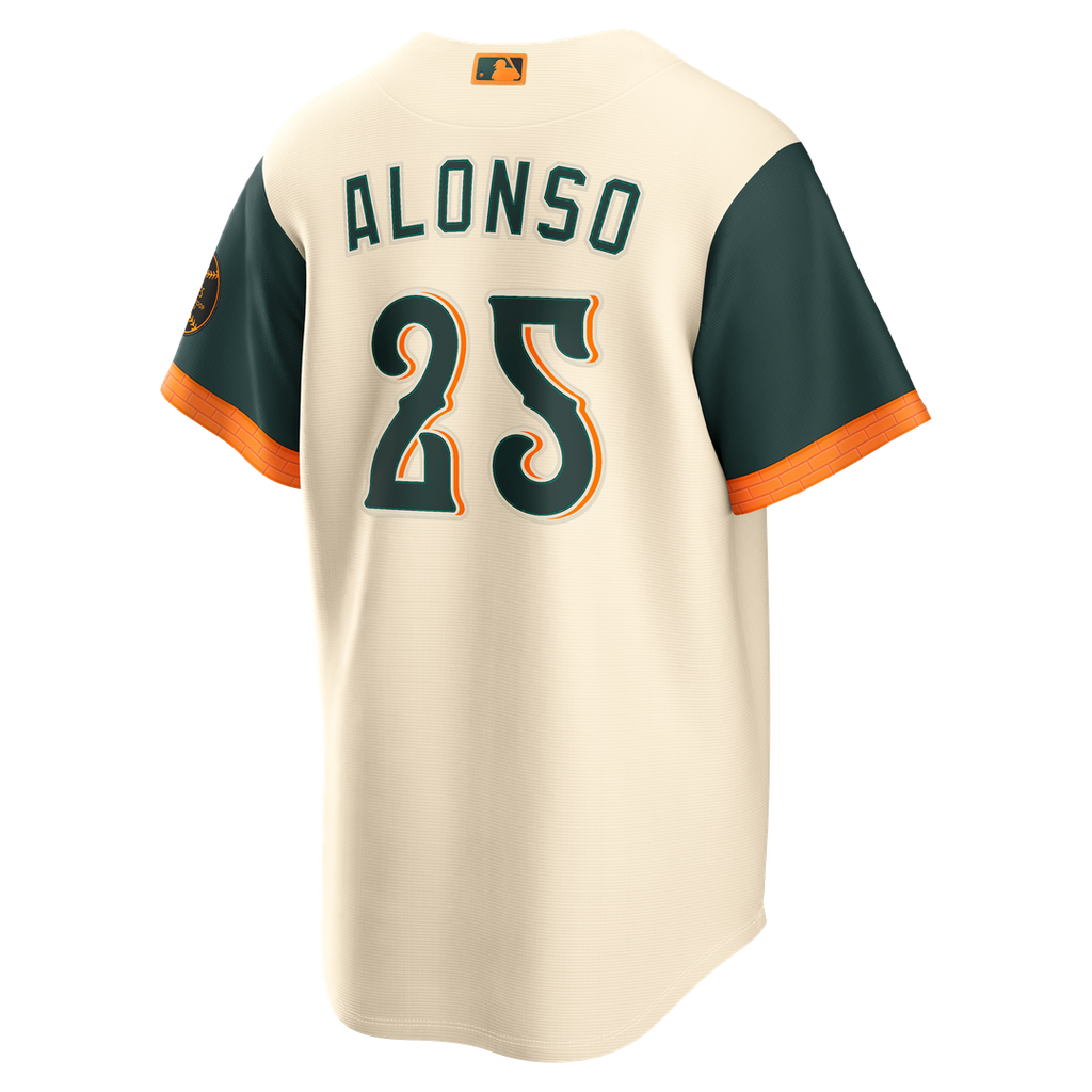 Baltimore Orioles Pete Alonso 2026 City Connect Stadium Jersey | Cream
