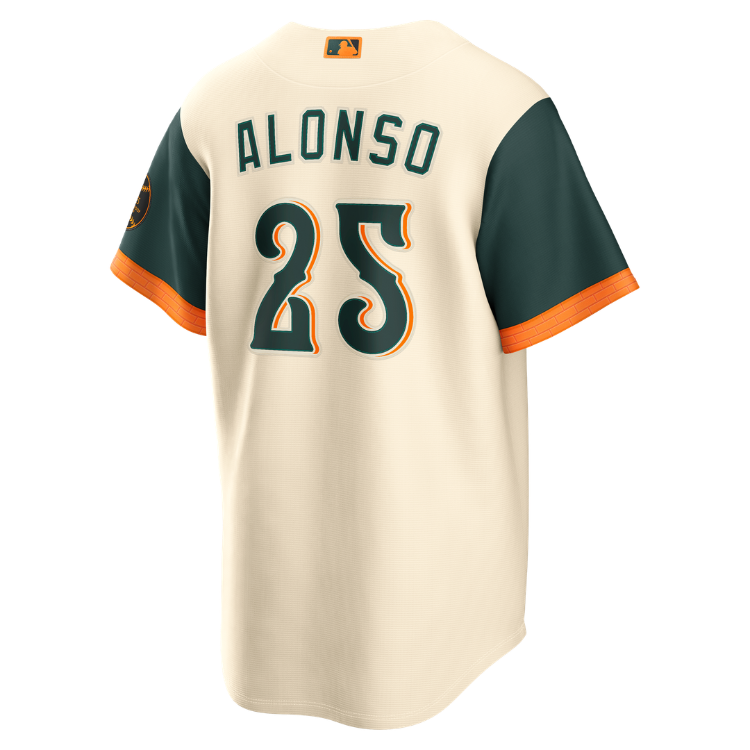 Baltimore Orioles Pete Alonso 2026 City Connect Stadium Jersey | Cream