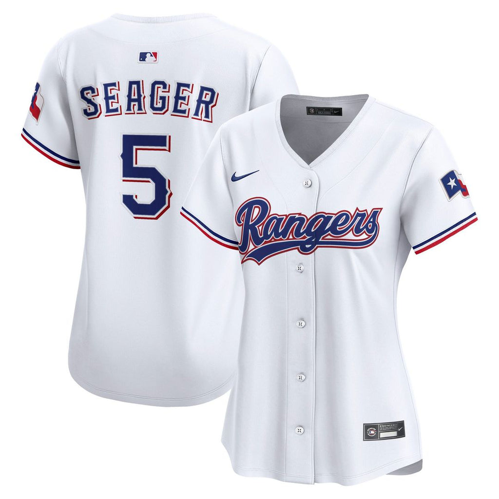 Texas Rangers Corey Seager Women's Home Limited Jersey | White
