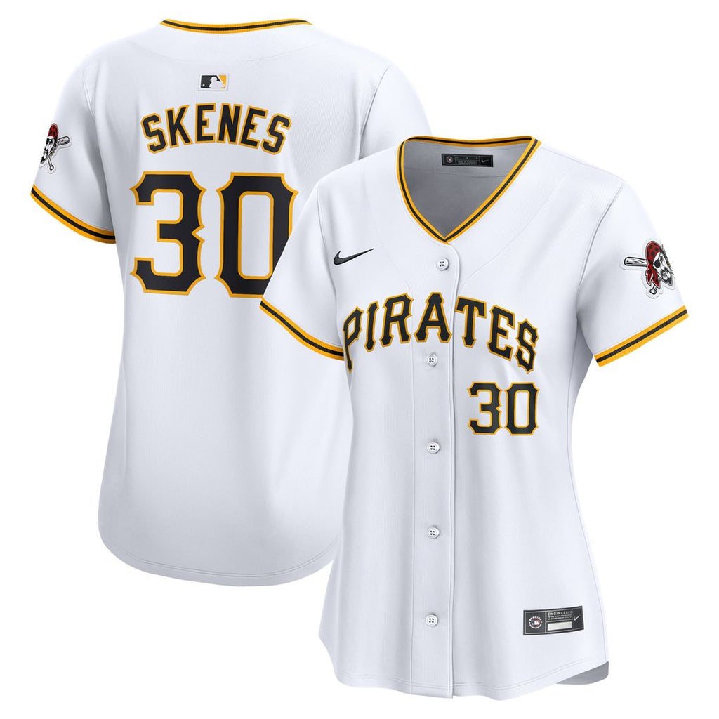 Pittsburgh Pirates Paul Skenes Women's Home Limited Jersey | White