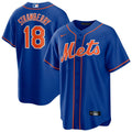 New York Mets Darryl Strawberry Alternate Replica Jersey | Royal