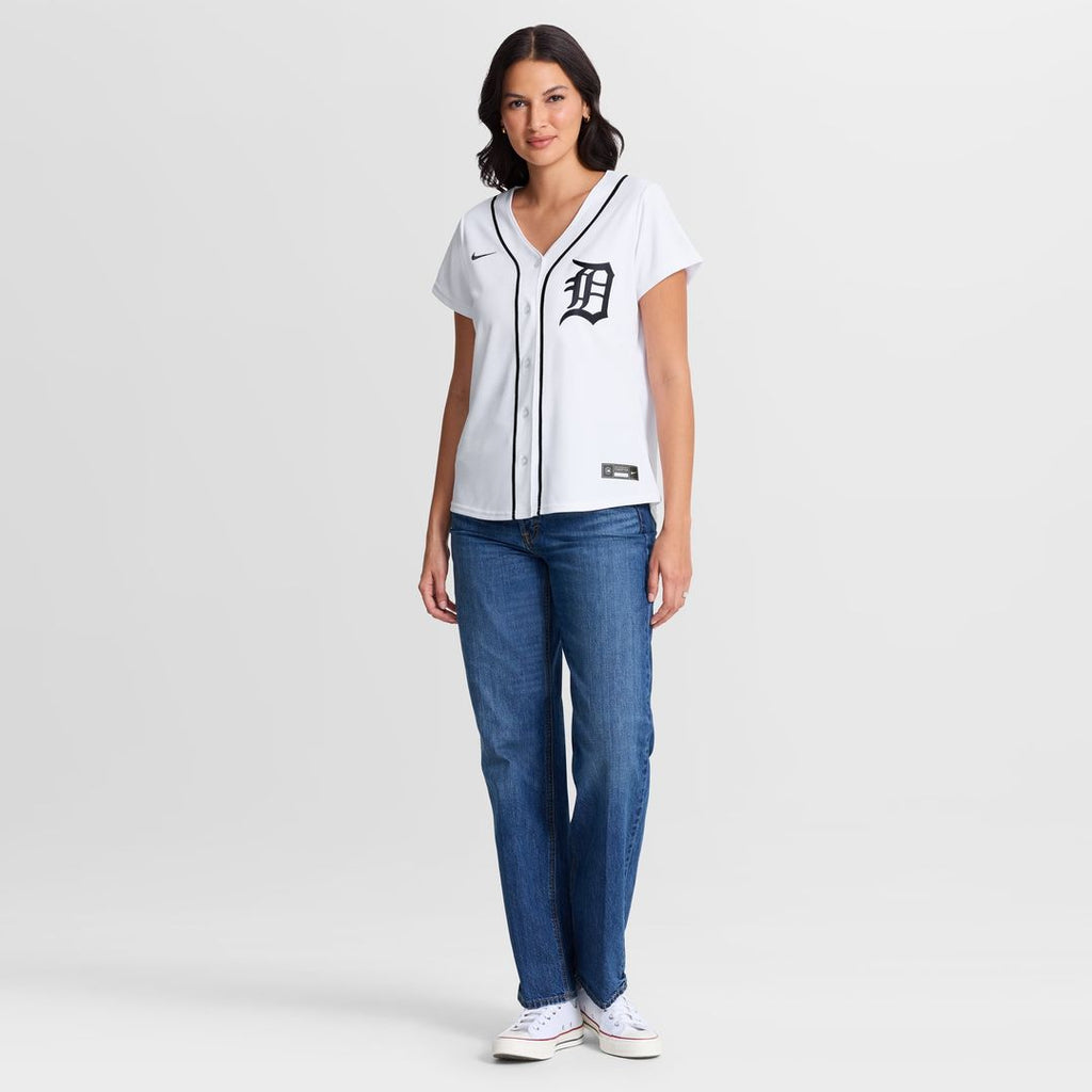 Detroit Tigers Tarik Skubal Women's Home Replica Jersey | White