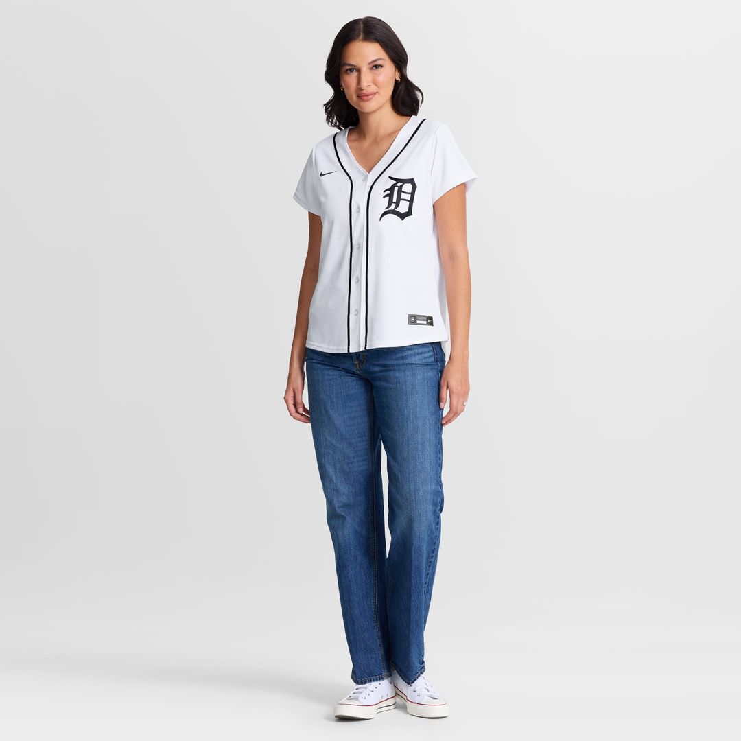Detroit Tigers Tarik Skubal Women's Home Replica Jersey | White