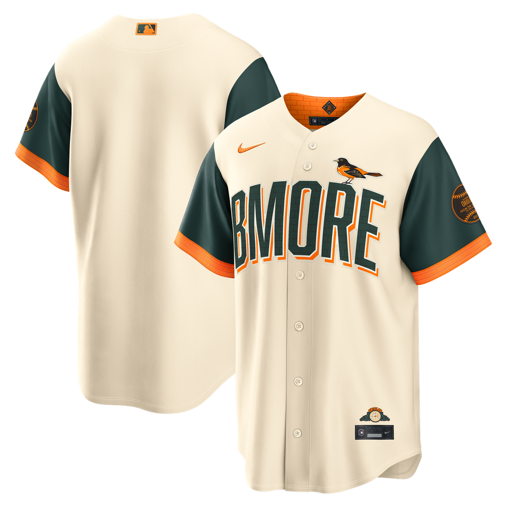 Baltimore Orioles 2026 City Connect Stadium Jersey | Cream