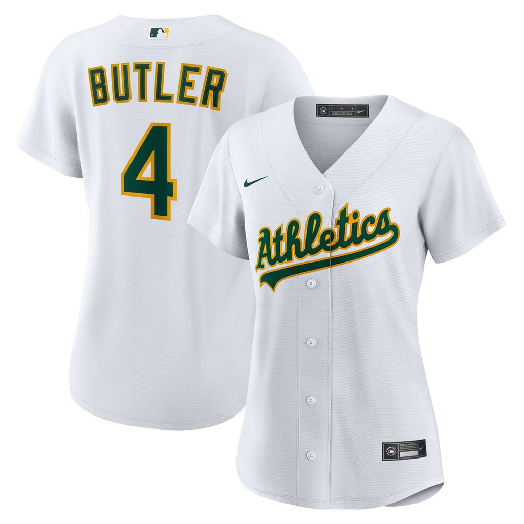 Athletics Lawrence Butler Women's Home Replica Jersey | White
