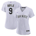 Colorado Rockies Brenton Doyle Women's Home Replica Jersey | White