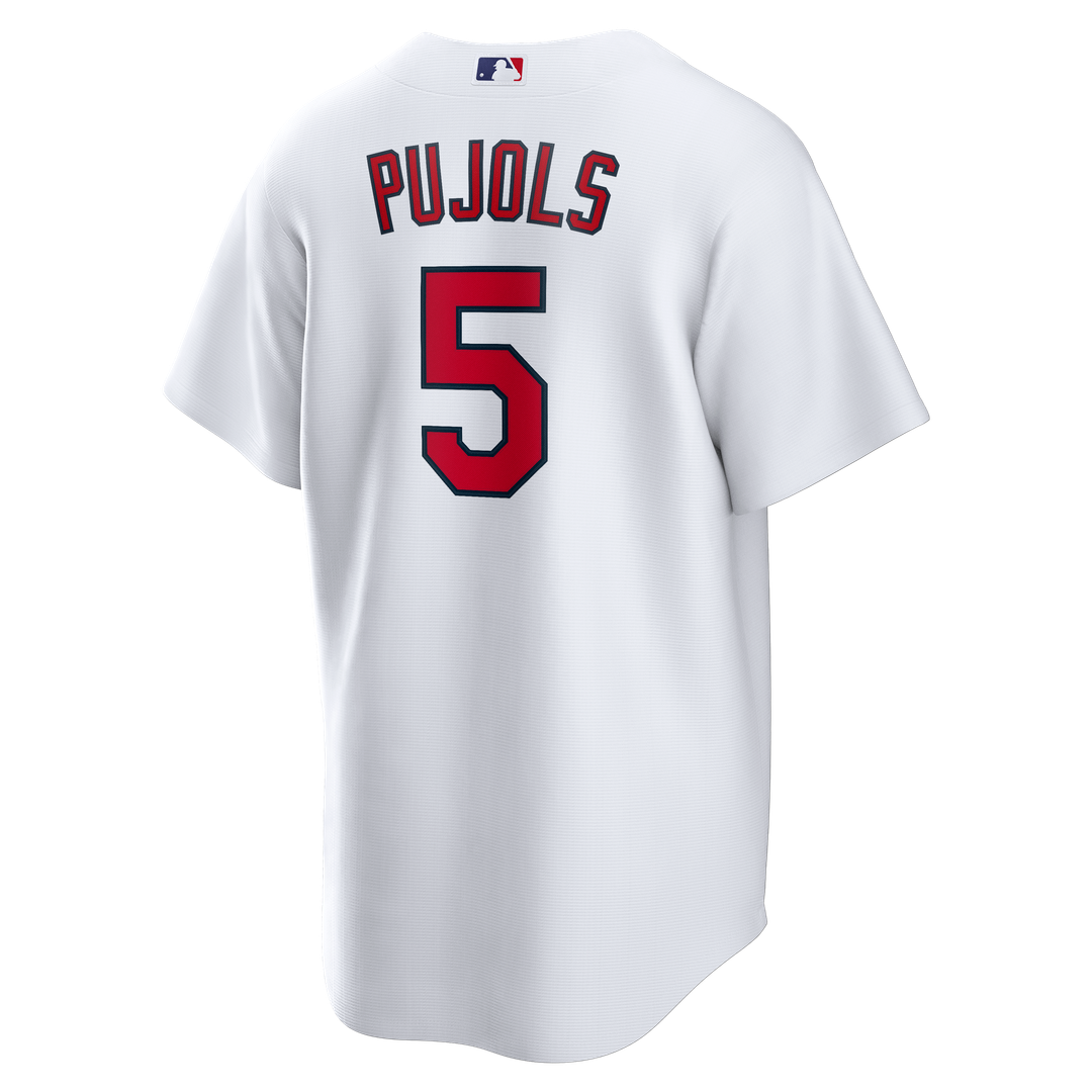 St. Louis Cardinals Albert Pujols Home Retired Replica Jersey | White