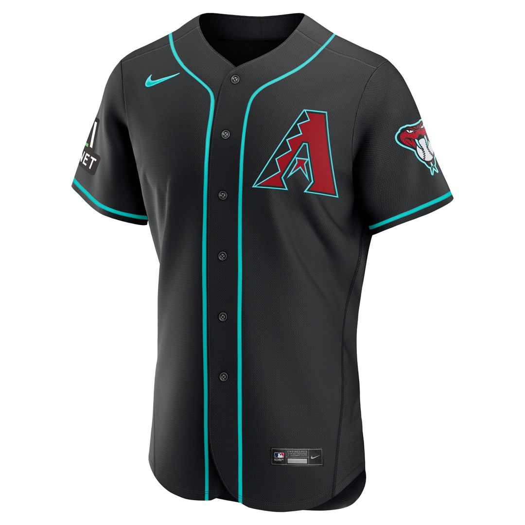 Arizona Diamondbacks Alternate Authentic Jersey | Black