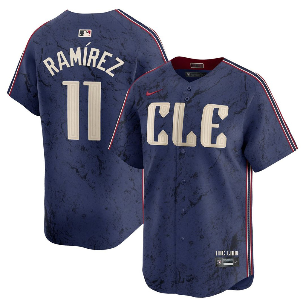 Cleveland Guardians José Ramírez City Connect Limited Jersey | Navy