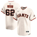 San Francisco Giants Logan Webb Home Limited Jersey | Cream