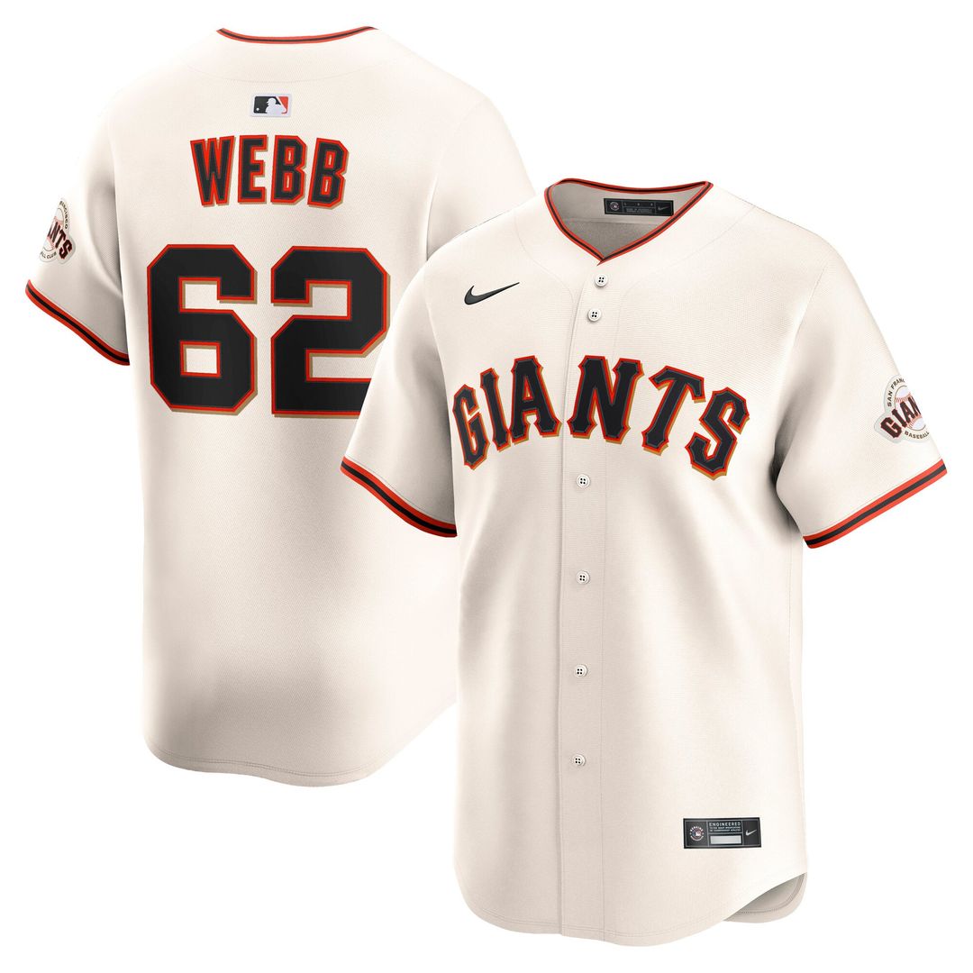 San Francisco Giants Logan Webb Home Limited Jersey | Cream