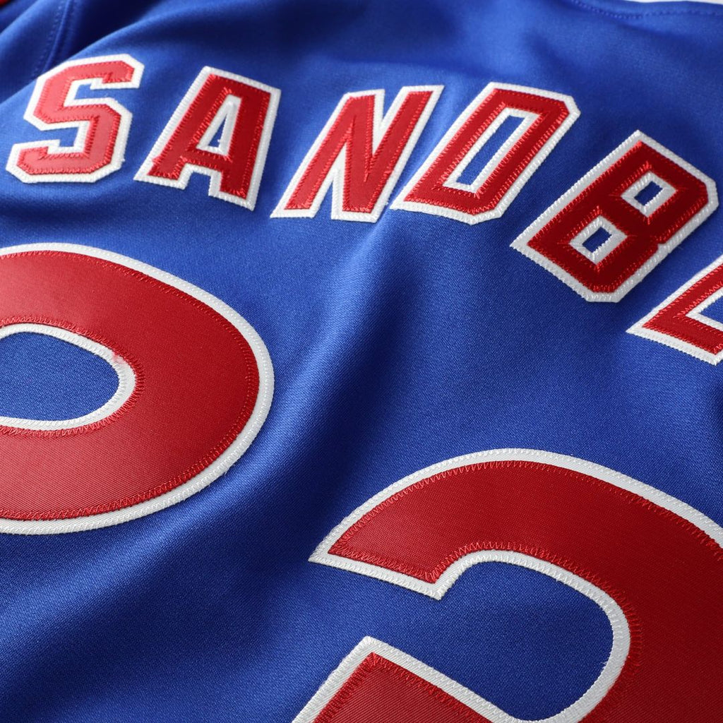 Chicago Cubs Ryne Sandberg 1984 Throwback Authentic Jersey | Royal